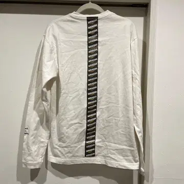 AMBUSH x Amazon 더블 네임 롱T 화이트 긴팔
