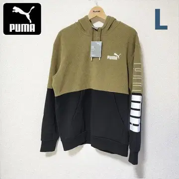 [ 새상품 ] 푸마 PUMA 남성용 플리스 소재 후드 맨투맨 L