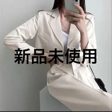 테일러드 자켓 수트 셋업 셋업 수트 하이웨스트