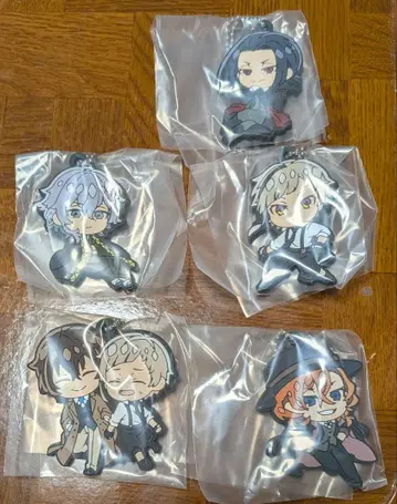 데포라바! 문호 스트레이독스 키링 문스 6개 세트