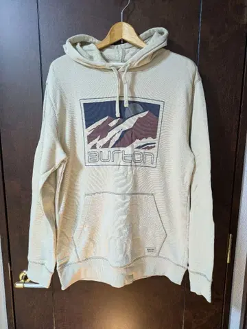 Burton 베이지 후드티 후디 L-XL 사이즈