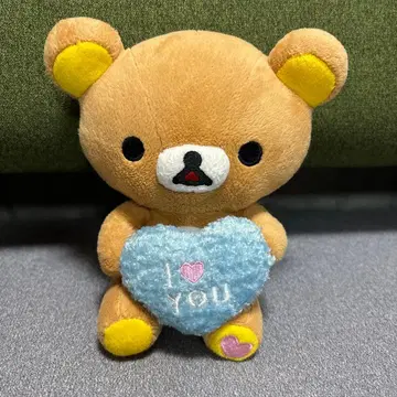 리락쿠마 I LOVE 봉제 인형