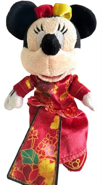 일본 미발매 홍콩 디즈니랜드 설날 미니 마우스 키링