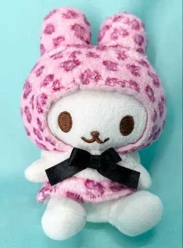 우사즈킨 마스코트 봉제 인형 표범 무늬 레오파