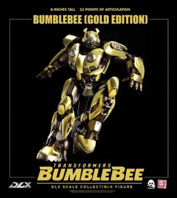 새상품 threezero DLX 범블비 골드 에디션 한정판