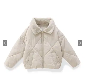 2Way 퍼 칼라 퀼팅 다운 자켓 fo1592 그레일 아우터