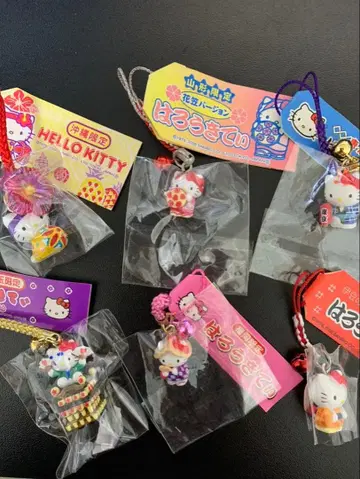 헬로키티 족자 고토치 키티 6세트