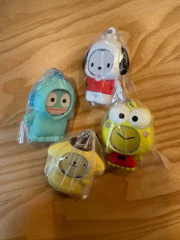 산리오 사진 프레임 마스코트 4종