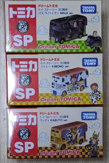 새상품 드림토미카 토이 스토리 30주년 3종