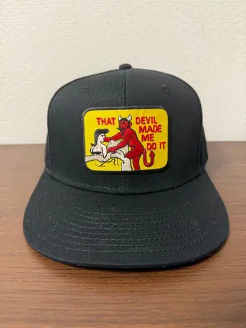 순간의 마가 낀 트래커 캡 블랙 바이커 야마다 렌 할리데이비슨