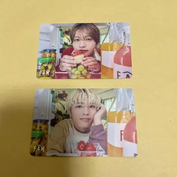 FAM 카드 4장 세트