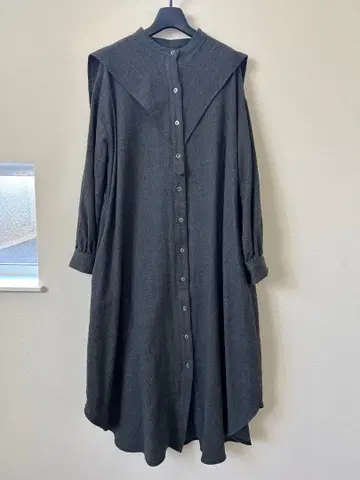 긴팔 원피스 셔츠 Spick&span 울 100%