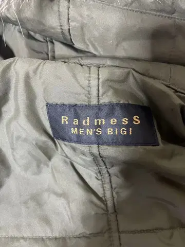 MENSBIG I 다운 자켓 올리브 그린