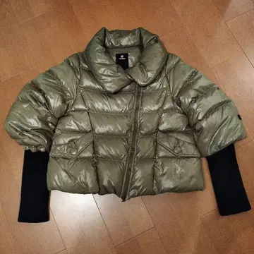 TATRAS 올리브 그린 숏 다운 자켓 02