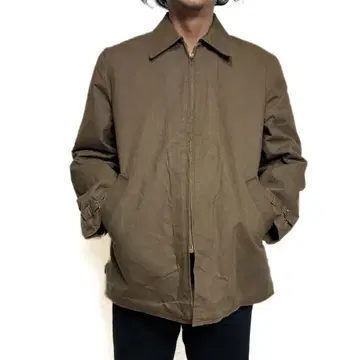 60s 유로 빈티지 워크 자켓 L 커버올 유로 워크