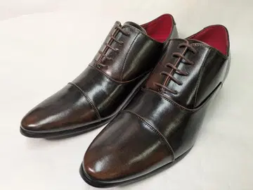 7cm UP 시크릿 레이스업 비즈니스 슈즈 D 브라운