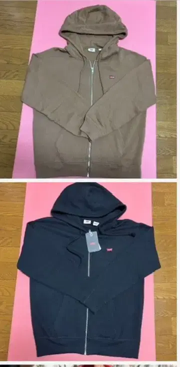 리바이스 후드티 2종 세트