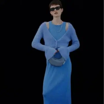 Ameri FEATHER CARDIGAN KNIT