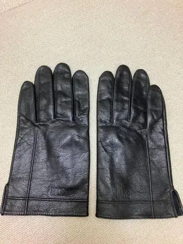 ( K11259 ) DAKS 닥스 블랙 가죽 장갑 남성용