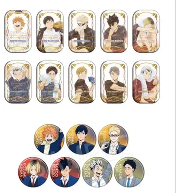 하이큐 세븐넷 스퀘어 캔뱃지 토큐 카게야마 츠키시마 쿠로오 코즈메