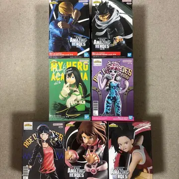 나의 히어로 아카데미아 피규어 세트 7점 + 덤 1점