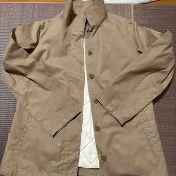 AIGLE 노카라 자켓 M 브라운