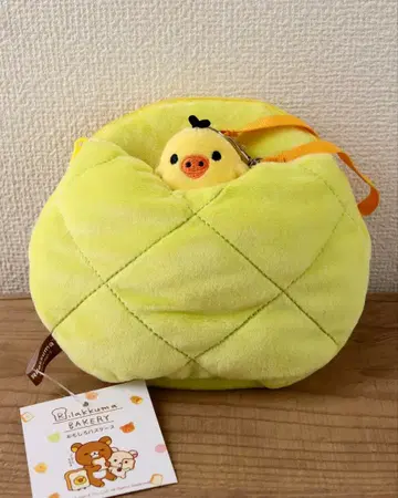 새상품급 리락쿠마 재미있는 패스 케이스 베이커리 키이로이토리