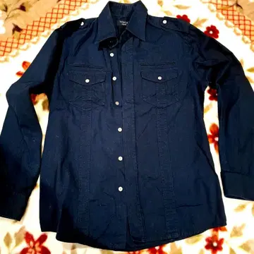 EPoca Uomo 네이비 긴팔 셔츠