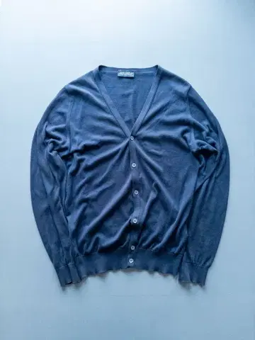 JOHN SMEDLEY / 30 게이지 씨 아일랜드 코튼 가디건