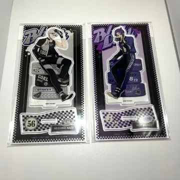 블루 록 아크릴 스탠드 레이싱 style 나기 세이시로 & 미카게 레오