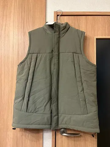 미사용 새상품 택 포함! TMDL 올리브 그린 다운 베스트 풀 집업