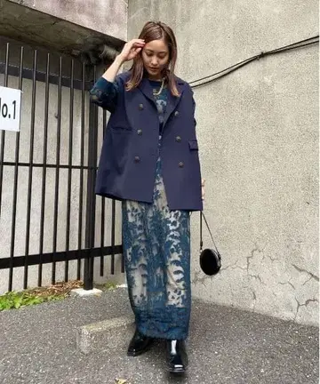 AMERI DEVORER FLOWER SHEER SKIRT TOPS