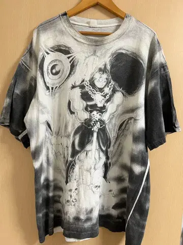 90s unknown 풀 프린트 T-shirt