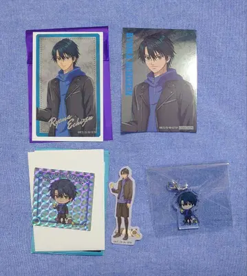 테니스의 왕자님 라이더 자켓의 왕자님 굿즈 세트 에치젠 료마