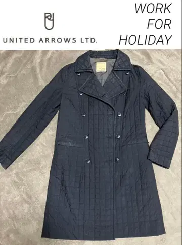 UA WORK FOR HOLIDAY 퀼팅 코트 36