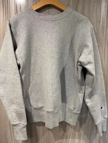 MADE IN USA 빨간색 택 Champion 리버스 위브 맨투맨