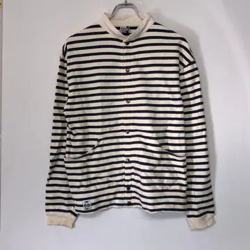 CHUMS 아웃도어 구제 의류 마린 보더 풀스냅 허리케인 탑