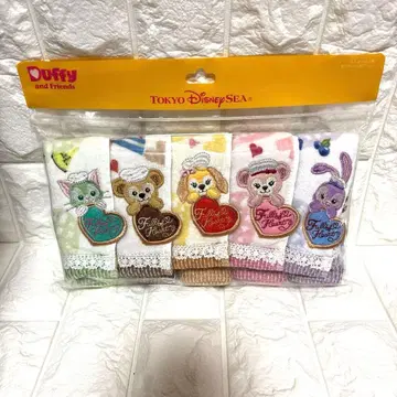 [ 미개봉 새상품 ] 더피&프렌즈 2020 미니 타월 5개 세트 디즈니