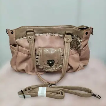 axesfemme 핑크 프릴 숄더백