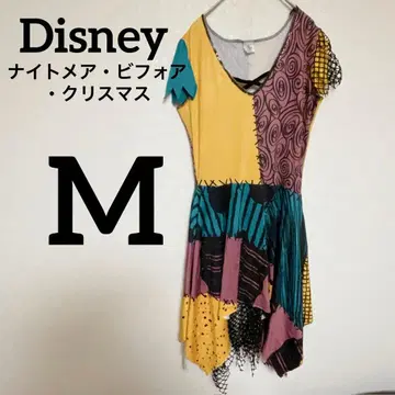 디즈니 Disney 나이트메어 비포 크리스마스 반팔 원피스 M