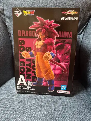 드래곤볼 1번 복권 A상 슈퍼 사이어인 4 손오공