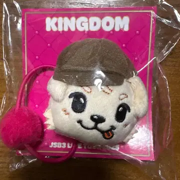제3대 KINGDOM 이와타 타카노리 폼폼 캐릭터 머리끈