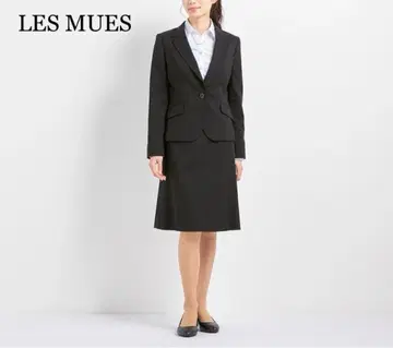 새상품급 LES MUES 스커트 셋업 스트레치 블랙 빅 사이즈 19