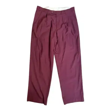 00s archive 와이드 슬랙스 레이온 빈티지 보르도