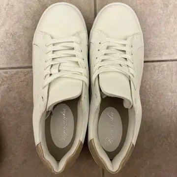 여성용 스니커즈 화이트 24.5cm