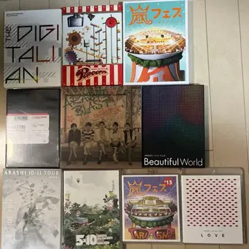 아라시 LIVE DVD 세트 판매