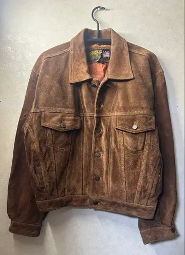 ROBINSON Suede Leather jacket vintage