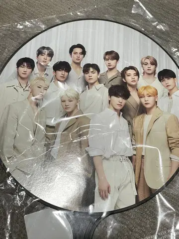 K-POP 그룹 사진 부채