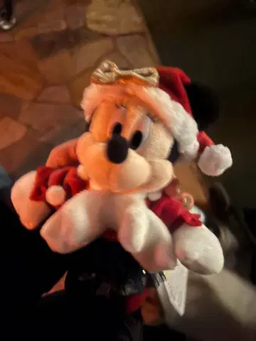 미니 크리스마스 인형 배지 2025 디즈니랜드