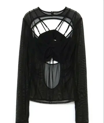 MELT THE LADY sheer cover tops 시어 탑